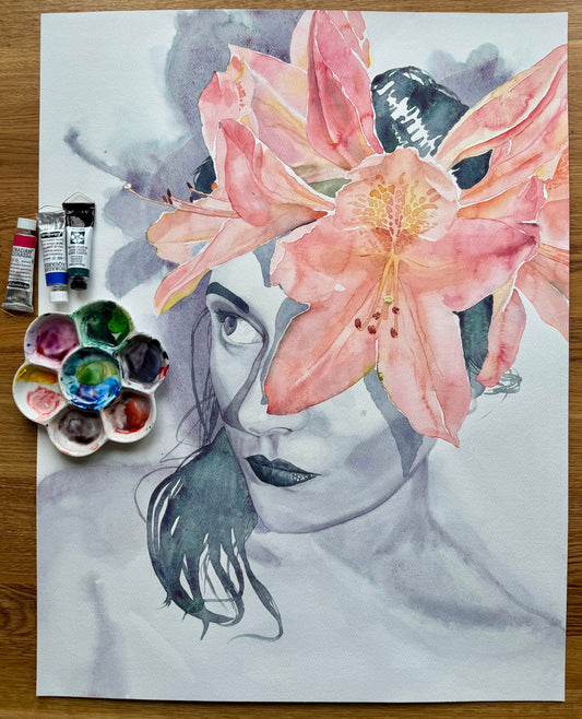Auftrag für ein AQUARELL Portrait (Mensch / Tier)