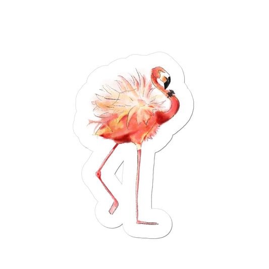 Flamingo Gockel Sticker