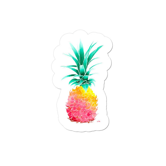 Aquarell Ananas Sticker